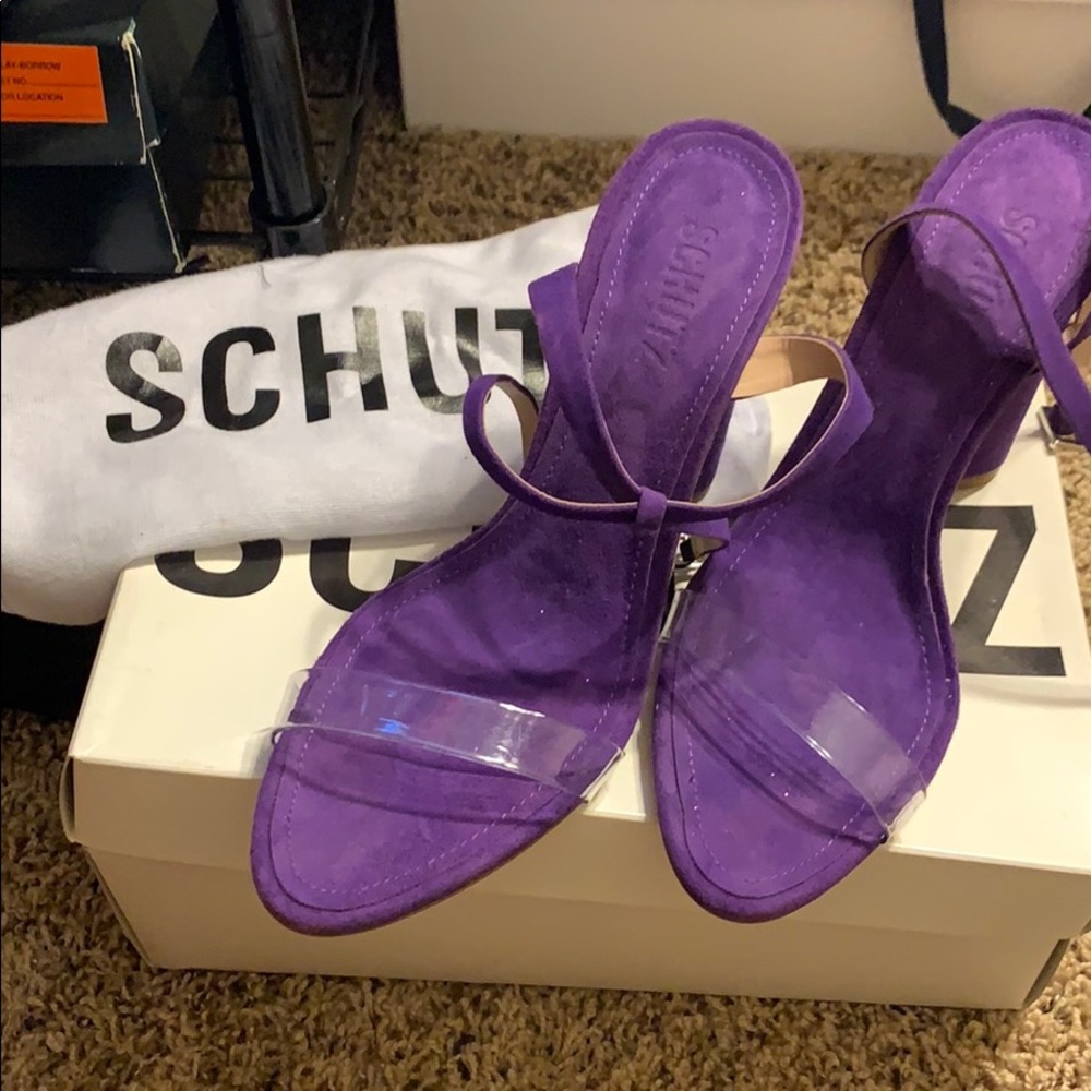SCHULTZ circle heel - wore once